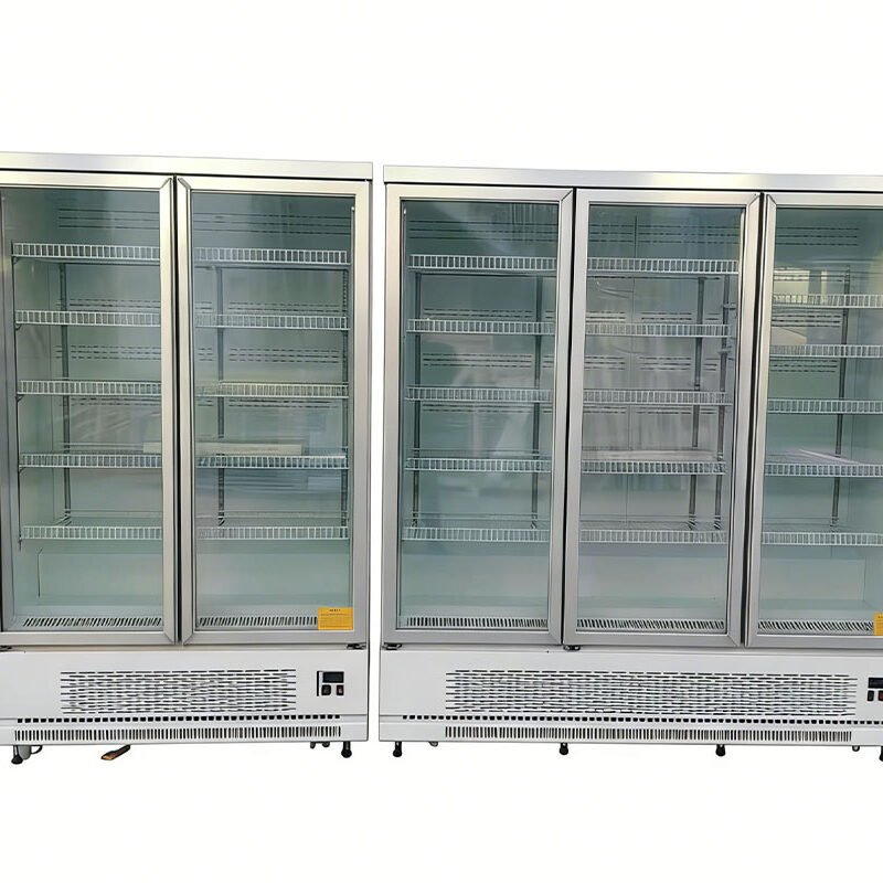 Air Curtain Merchandiser With Door