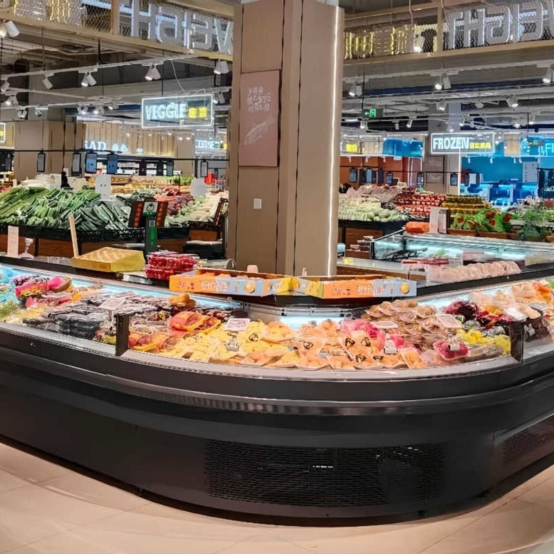 Fruit Display Refrigerator